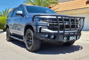 Iron Bull Bumpers - Iron Bull Front Bumper for Chevy (2021-24) Tahoe, Parking Sensor Cutouts Available - Image 7