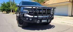 Iron Bull Bumpers - Iron Bull Front Bumper for Chevy (2021-24) Tahoe, Parking Sensor Cutouts Available - Image 9