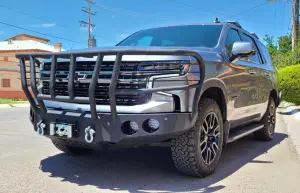 Iron Bull Bumpers - Iron Bull Front Bumper for Chevy (2021-24) Tahoe, Parking Sensor Cutouts Available - Image 10