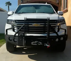 Iron Bull Bumpers - Iron Bull Front Bumper for Chevy (2021-24) Tahoe, Parking Sensor Cutouts Available - Image 13