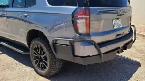 Iron Bull Bumpers - Iron Bull Rear Bumper for Chevy (2021-24) Tahoe, Parking Sensor Cutouts Available - Image 7