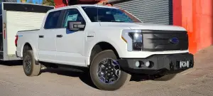 Iron Bull Bumpers - Iron Bull Front Bumper for Ford (2022-25) F-150 Lightning, Parking Sensor Cutouts Available - Image 3
