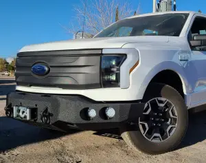 Iron Bull Bumpers - Iron Bull Front Bumper for Ford (2022-25) F-150 Lightning, Parking Sensor Cutouts Available - Image 5
