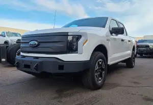 Iron Bull Bumpers - Iron Bull Front Bumper for Ford (2022-25) F-150 Lightning, Parking Sensor Cutouts Available - Image 7