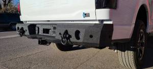 Iron Bull Bumpers - Iron Bull Rear Bumper for Ford (2022-25) F-150 Lightning, Parking Sensor Cutouts Available - Image 2