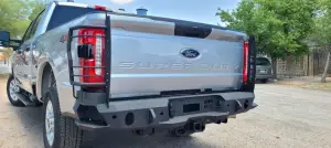Iron Bull Bumpers - Iron Bull Rear Bumper for Ford (2023-26) F-250/F-350 Super Duty, Parking Sensor Cutouts Available - Image 17