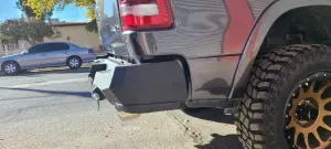 Iron Bull Bumpers - Iron Bull Rear Bumper for Dodge/Ram (2019-26) 1500 Rebel/Warlock (Factory Dual Exhaust) - Image 3