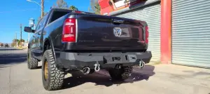 Iron Bull Bumpers - Iron Bull Rear Bumper for Dodge/Ram (2019-26) 1500 Rebel/Warlock (Factory Dual Exhaust) - Image 5