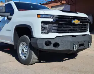 Iron Bull Bumpers - Iron Bull Front Bumper for Chevy (2024-26) 2500/3500 Heavy Duty Silverado, Parking Sensor Cutouts Available - Image 1
