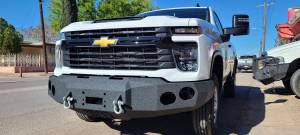 Iron Bull Bumpers - Iron Bull Front Bumper for Chevy (2024-26) 2500/3500 Heavy Duty Silverado, Parking Sensor Cutouts Available - Image 2