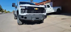 Iron Bull Bumpers - Iron Bull Front Bumper for Chevy (2024-26) 2500/3500 Heavy Duty Silverado, Parking Sensor Cutouts Available - Image 5