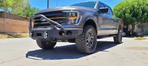 Iron Bull Bumpers - Iron Bull Front Bumper for Ford (2021-23) F-150/F-150 Tremor, Parking Sensor Cutouts Available - Image 8