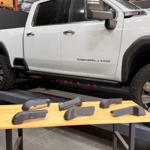 S&B - S&B Fender Flare Caps for GMC (2020-26) 2500/3500 6.6L (Front & Rear, Cut) - Image 6