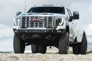 DV8 Offroad - DV8 Offroad Spec Series Front Bumper for GMC (2024-26) Sierra 2500/3500 - Image 3