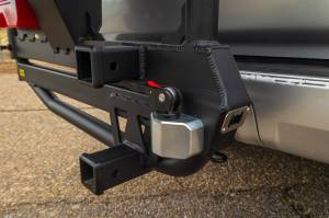 Smittybilt - Smittybilt Defender Hitch Mounted Swing-Out Tire Carrier - Image 2