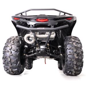 HMF Racing - HMF Exhaust Systems for Can-Am (2023-26) Outlander 700, Titan Quiet Series, Slip On Application, Gun Metal, Billet Endcap - Image 4