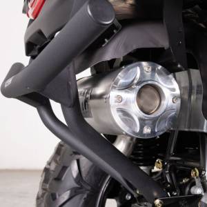 HMF Racing - HMF Exhaust Systems for Can-Am (2023-26) Outlander 700, Titan Loud Series, Slip On Application, Stainless Steel, Billet Endcap - Image 7
