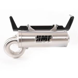 HMF Racing - HMF Exhaust Systems for Can-Am (2023-26) Outlander 700, Titan Loud Series, Slip On Application, Gun Metal, Billet-Blackout Endcap - Image 10