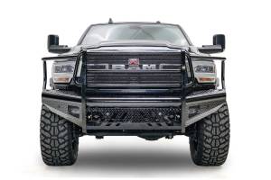 Fab Fours - Fab Fours HD Black Steel Front Bumper for Ram (2019-24) 2500/3500/4500/5500, w/ Full Guard - Image 1