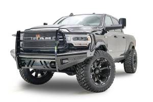 Fab Fours - Fab Fours HD Black Steel Front Bumper for Ram (2019-24) 2500/3500/4500/5500, w/ Full Guard - Image 2