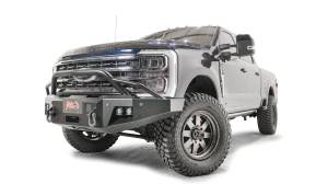 Fab Fours Premium Front Bumper for Ford (2023-26) F-250/F-350 Super Duty,  w/ Pre-Runner Guard