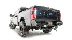 Fab Fours - Fab Fours Black Steel Rear Bumper for Ford (2023-26) F-250/F-350/F-450/F-550 Super Duty - Image 3