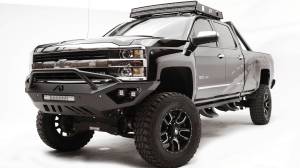 Fab Fours - Fab Fours Vengeance Front Sensor Bumper for Chevy (2015-19) 2500HD/3500HD Silverado, w/ Pre-Runner Guard - Image 2