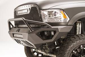 Fab Fours - Fab Fours HD Vengeance Front Bumper for Dodge (2010-18) 2500/3500, w/ Pre-Runner Guard - Image 2