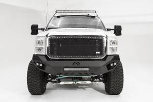 Fab Fours - Fab Fours Vengeance Front Bumper for Ford (2011-16) F-250/F-350 Super Duty, w/ No Guard - Image 1