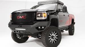 Fab Fours - Fab Fours HD Vengeance Front Bumper for GMC (2011-14) 2500HD/3500HD Sierra, w/ No Guard - Image 2