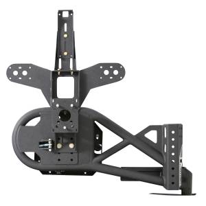 Smittybilt - Smittybilt XRC Gen2 Bolt-On Tire Carrier for Jeep (2007-18) Wrangler JK/JKU, Textured Black - Image 2