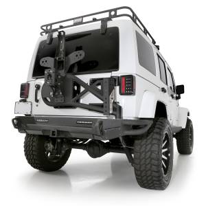 Smittybilt - Smittybilt XRC Gen2 Bolt-On Tire Carrier for Jeep (2007-18) Wrangler JK/JKU, Textured Black - Image 4