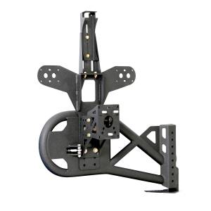 Smittybilt - Smittybilt XRC Gen2 Bolt-On Tire Carrier for Jeep (2007-18) Wrangler JK/JKU, Textured Black - Image 7