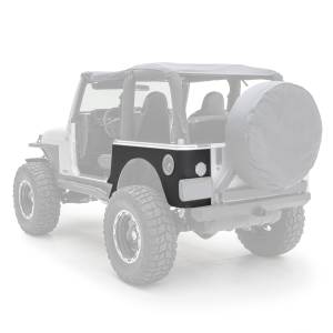 Smittybilt - Smittybilt XRC Rear Corner Guards for Jeep (1997-06) Wrangler TJ, Textured Black - Image 3