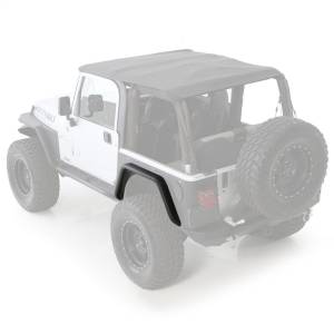 Smittybilt - Smittybilt XRC 3" Rear Fender Flare for Jeep (1997-06) Wrangler TJ, Pair, Textured Black - Image 3