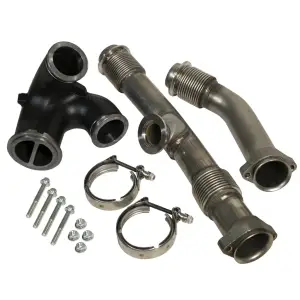 BD Diesel Performance - BD Diesel Up-Pipes Kit for Ford (2004.5-07) 6.0L Power Stroke w/ EGR Connector - Image 1