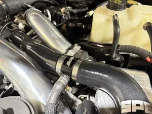 SPE Motorsport - SPE Motorsport Upper Radiator Hose for Ford (2011-26) 6.7L Power Stroke (Billet) - Image 2