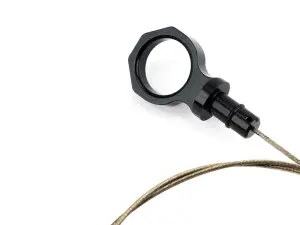 SPE Motorsport Oil Dip Stick for Ford (2017-22) 6.7L Power Stroke (Billet, Black)