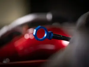 SPE Motorsport - SPE Motorsport Oil Dip Stick for Ford (2017-22) 6.7L Power Stroke (Billet, Blue) - Image 3