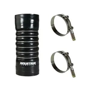 Industrial Injection - Industrial Injection Upgraded CAC Boot Kit for Dodge/Ram (2003-07) 5.9L Cummins (Black) - Image 3