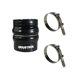 Industrial Injection - Industrial Injection Upgraded CAC Boot Kit for Dodge/Ram (2003-07) 5.9L Cummins (Black) - Image 5