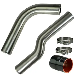 Industrial Injection 3" Stainless Charge Pipe Kit for Dodge (2003-07) 5.9L Cummins