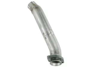 aFe Power Twisted Steel Loop Delete Down-Pipe 2-1/2" Aluminized Steel Exhaust System for Jeep (2012-18) Wrangler JK, V6-3.6L (Aluminized)