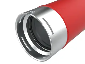 aFe - aFe Power BladeRunner Aluminum Hot and Cold Charge Pipe Kit for Ford (2023-26) F-250/F-350 Power Stroke V8-7.3L [td] (Red) - Image 5