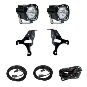 Baja Designs S1 Knuckle Pods Light Kit for Jeep (2007-18) JK Wrangler (Clear Lens)