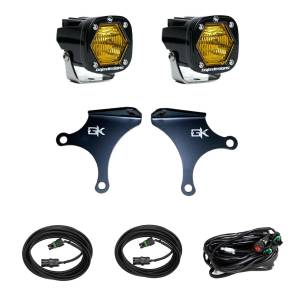 Baja Designs - Baja Designs S1 Knuckle Pods Light Kit for Jeep (1984-06) TJ/XJ/YJ/ZJ Wrangler/Cherokee (Baja Amber Lens) - Image 2