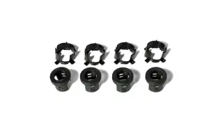 DV8 Offroad Mopar Sensor Bezel for Jeep (2018-23) Wrangler JL / (2020-23) Gladiator JT | Ram (2019-23) 1500/2500/3500 - Set of 4