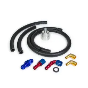PPE Billet Aluminum Fuel Pickup for Chevy/GMC (2001-05) 6.6L Duramax (w/ Lift Pump Fittings, Hose and Clamps)