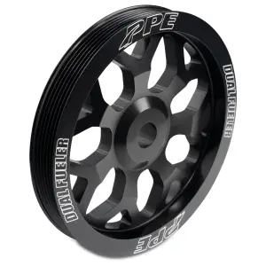 Pacific Performance Engineering - PPE Billet Aluminum Pulley Wheel 7Y Style for Chevy/GMC (2001-16) 6.6L Duramax - Image 3