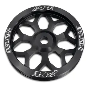 Pacific Performance Engineering - PPE Billet Aluminum Pulley Wheel 7Y Style for Chevy/GMC (2001-16) 6.6L Duramax - Image 4